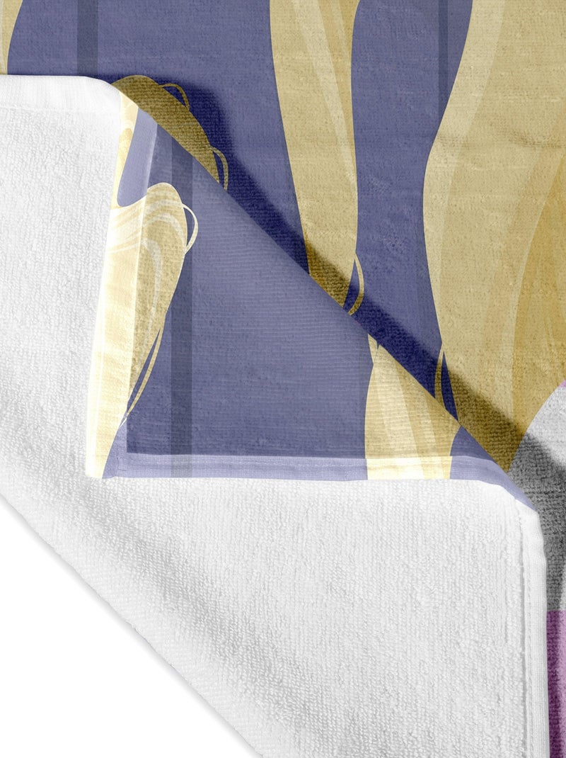 Serviette Long braid "Happyfriday" Blanc - Kiabi