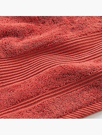 Serviette ou drap de bain 90 x 150 cm Tendresse gris perle