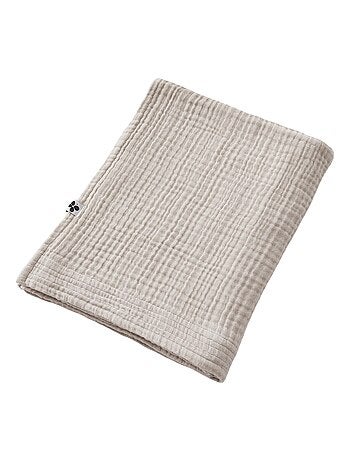 Serviette ou drap de bain en gaze de coton Gaia