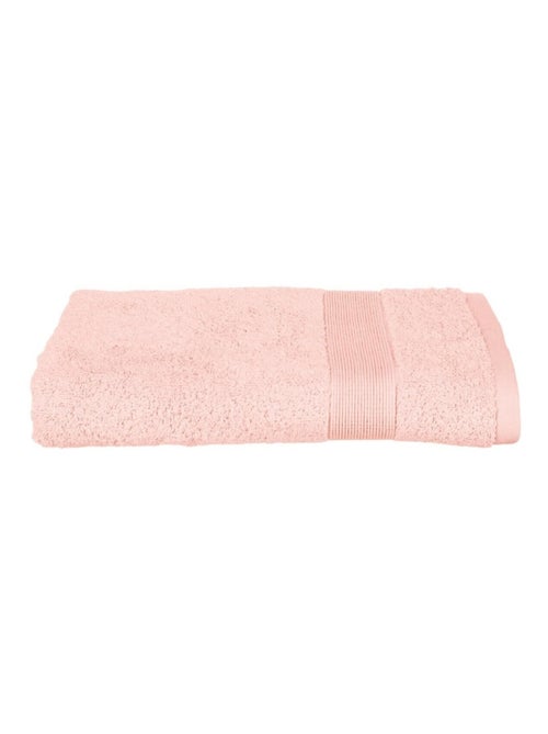 Serviette ou drap de douche 70 x 130 cm Couleur moderne rose - Kiabi