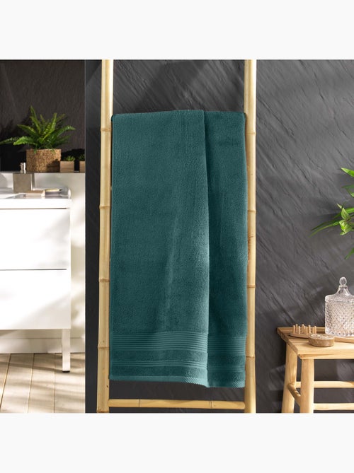 Serviette ou drap de douche 70 x 130 cm Tendresse orage - Kiabi