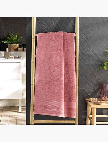 Serviette ou drap de douche 70 x 130 cm Tendresse noir
