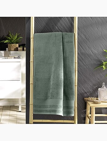 Serviette ou drap de douche 70 x 130 cm Tendresse orage