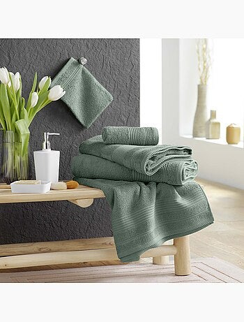 Serviette ou drap de douche 70 x 130 cm Tendresse orage