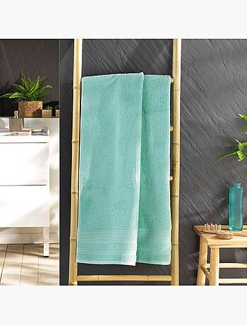 Serviette ou drap de douche 70 x 130 cm Tendresse noir
