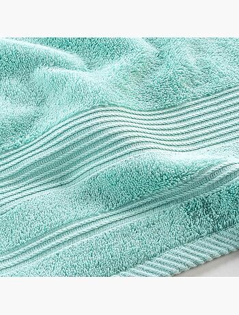 Serviette ou drap de douche 70 x 130 cm Tendresse noir
