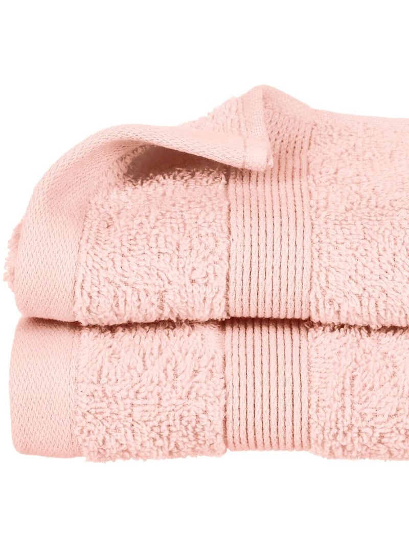 Serviette ou drap de douche Couleur moderne Rose - Kiabi