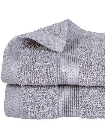 Serviette ou drap de douche 70 x 130 cm Couleur moderne blanc