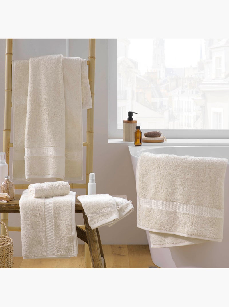 Serviette ou drap de douche Elegante Beige sable - Kiabi