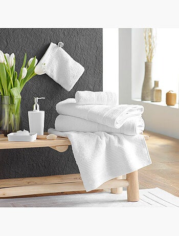 Serviette ou drap de douche 70 x 130 cm Tendresse orage