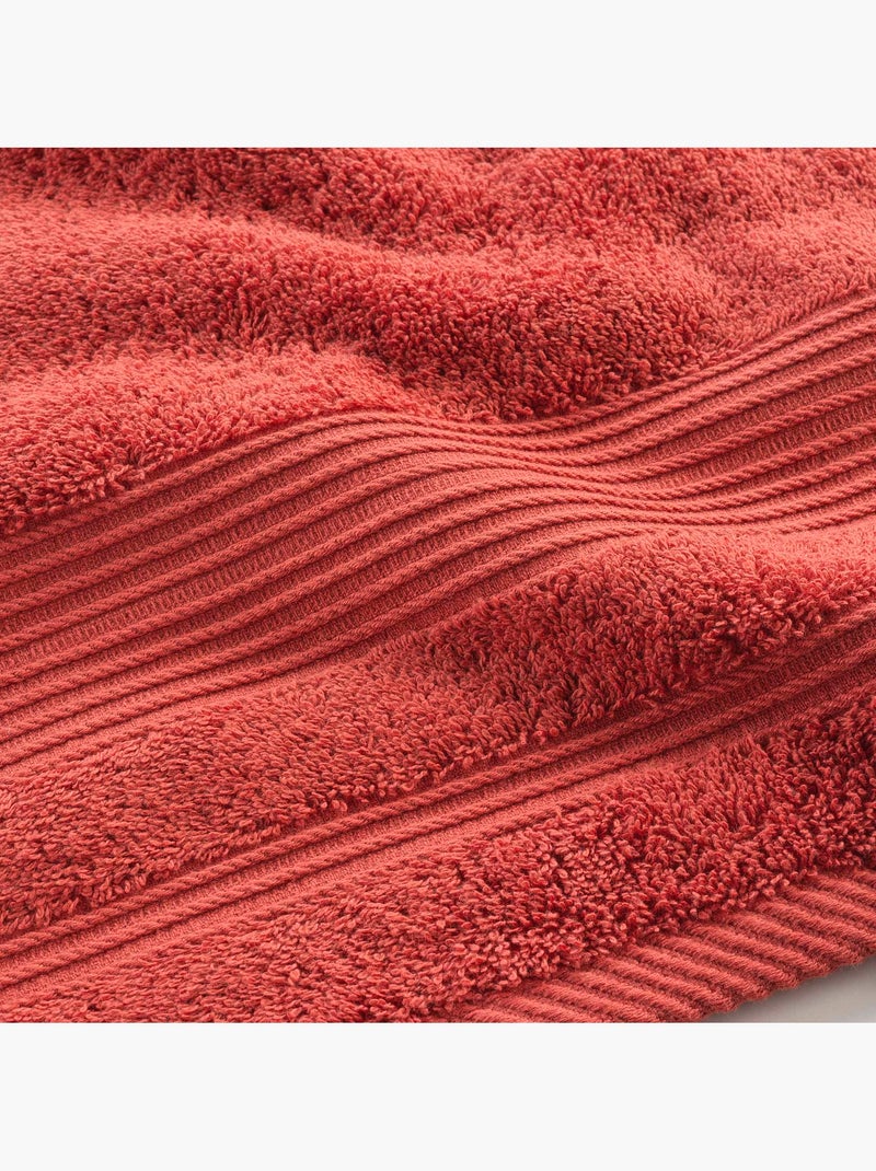 Serviette ou drap de douche Tendresse Terracotta - Kiabi