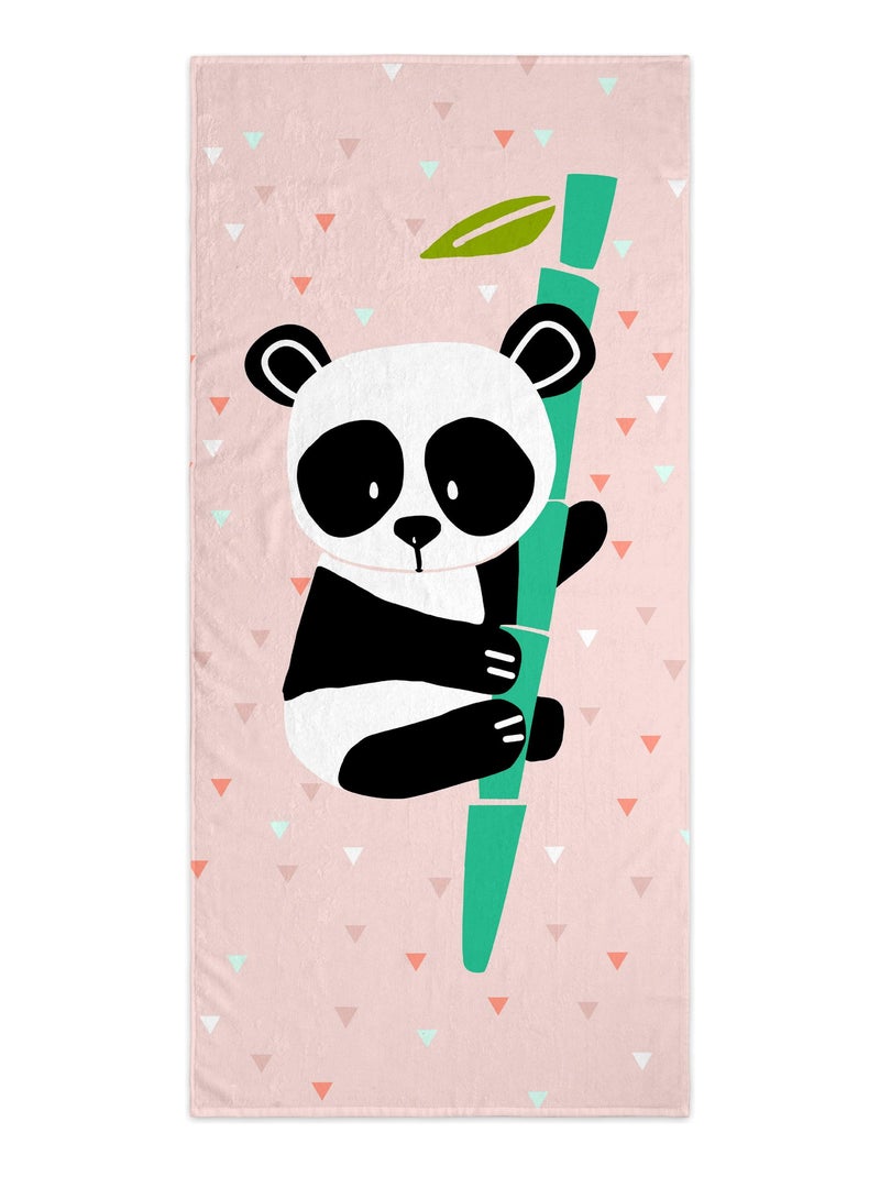 Serviette Panda garden "Happyfriday" Blanc - Kiabi
