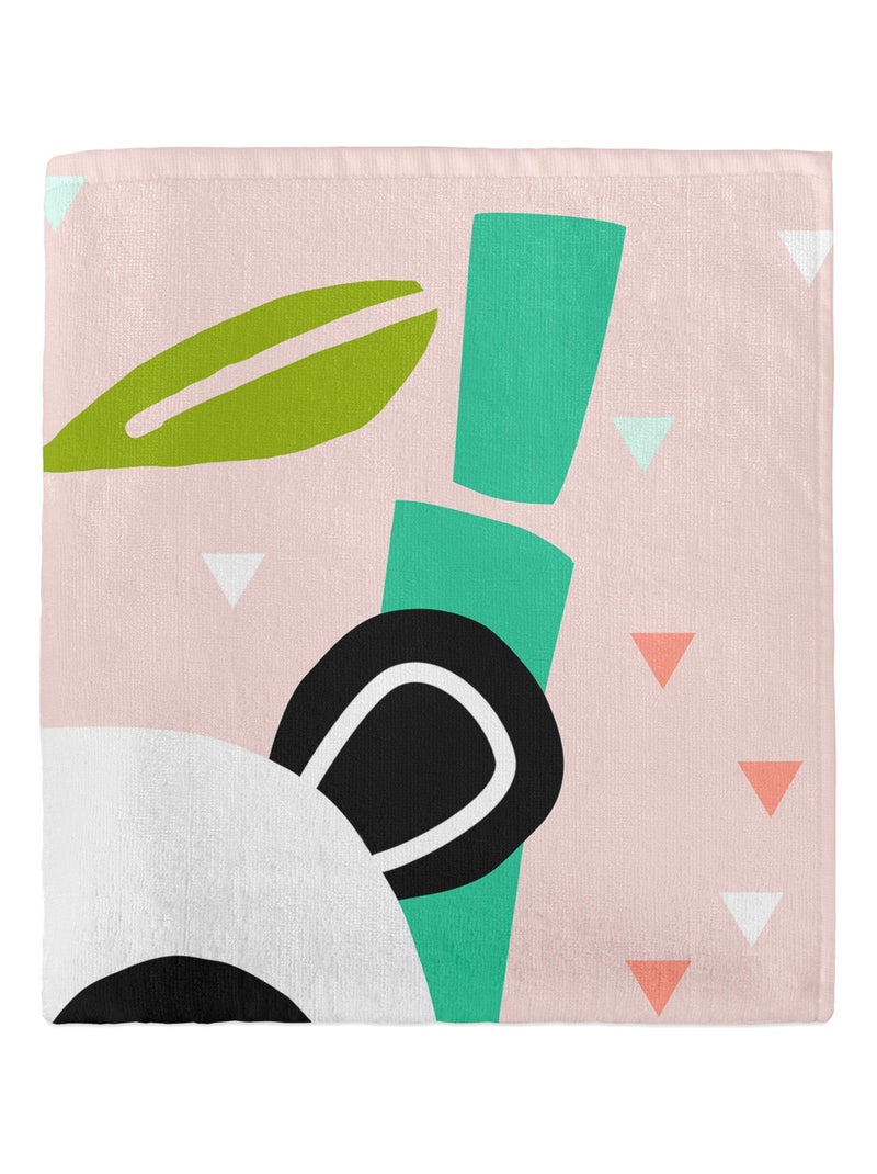 Serviette Panda garden "Happyfriday" Blanc - Kiabi