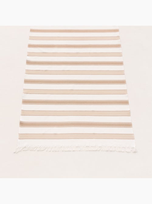 Serviette paréo de plage, tissu en relief, fouta - Gamusi. - Kiabi