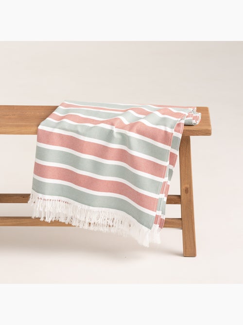 Serviette paréo de plage, tissu en relief, fouta - Gamusi. - Kiabi