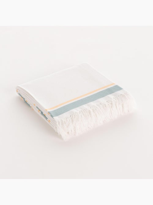 Serviette paréo de plage, tissu en relief, fouta - Gamusi. - Kiabi