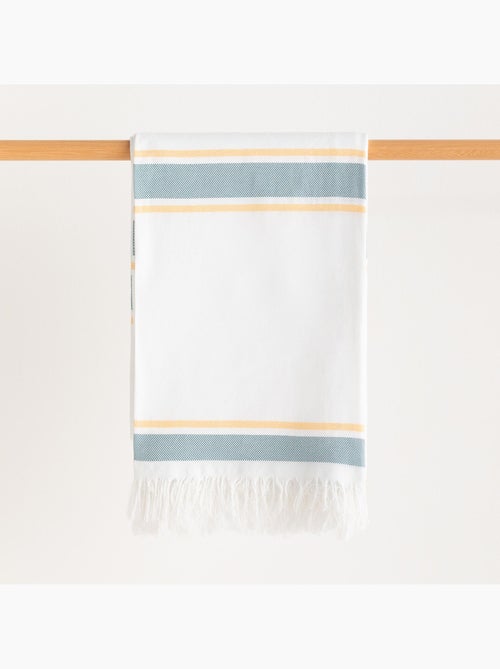 Serviette paréo de plage, tissu en relief, fouta - Gamusi. - Kiabi