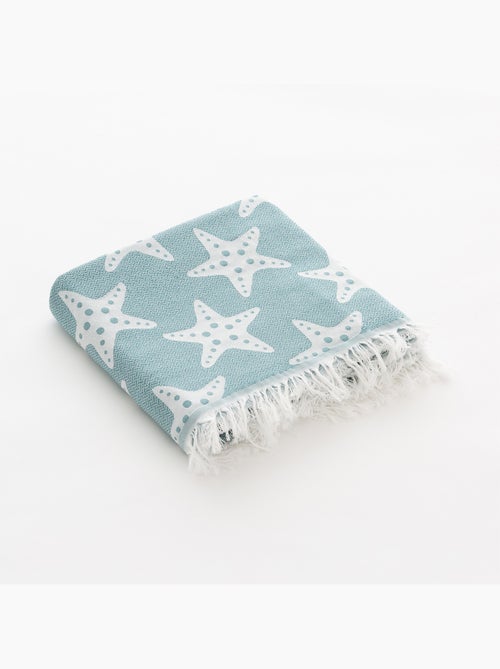 Serviette paréo de plage, tissu en relief, fouta - Gamusi. - Kiabi Serviette paréo de plage, tissu en relief, fouta - Gamusi. - Kiabi