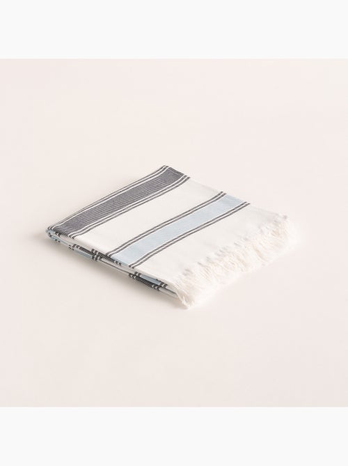 Serviette paréo de plage, tissu en relief, fouta - Gamusi. - Kiabi