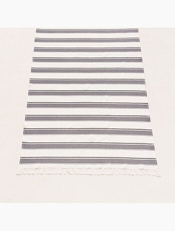 Serviette paréo de plage, tissu en relief, fouta - Gamusi.