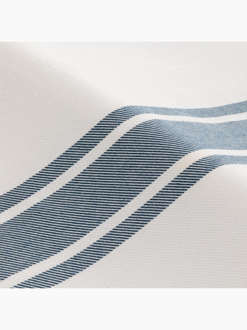 Serviette paréo de plage, tissu en relief, fouta - Gamusi. Bleu - Kiabi