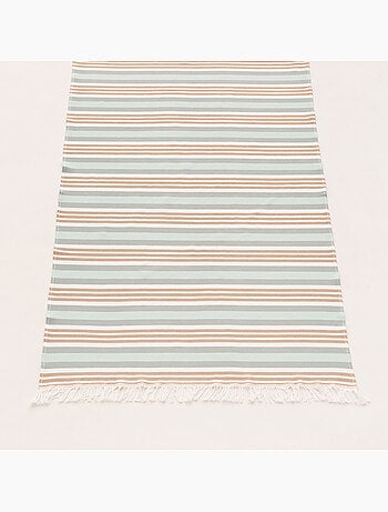 Serviette paréo de plage, tissu en relief, fouta - Gamusi.