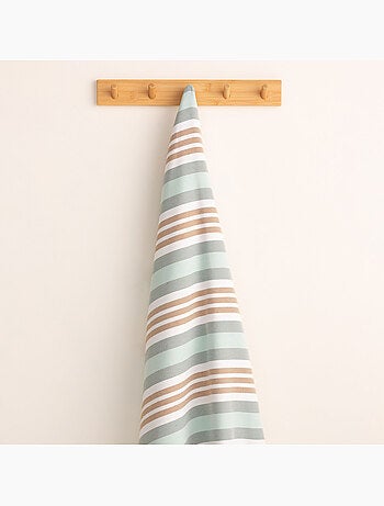 Serviette paréo de plage, tissu en relief, fouta - Gamusi.