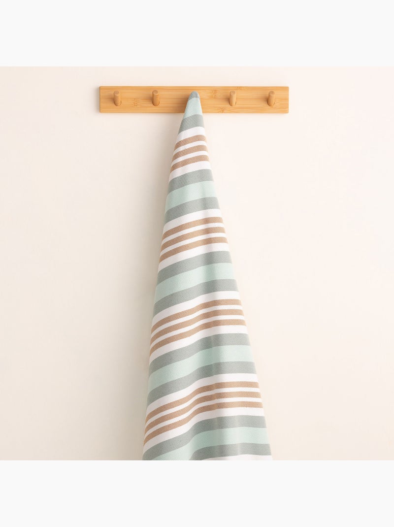 Serviette paréo de plage, tissu en relief, fouta - Gamusi. Camel - Kiabi