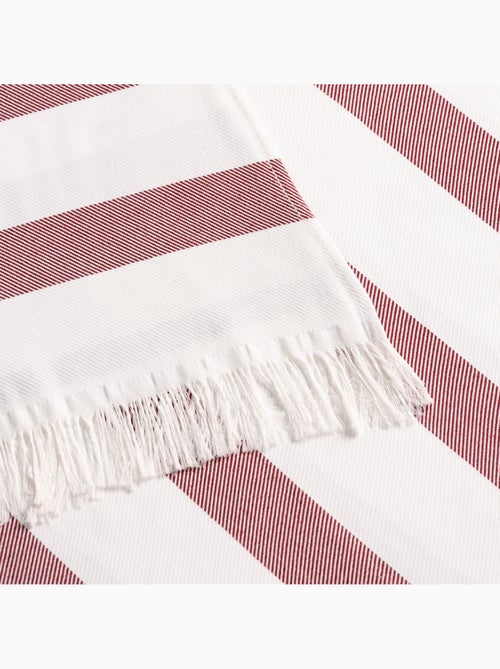 Serviette paréo de plage, tissu en relief, fouta - Gamusi. - Kiabi
