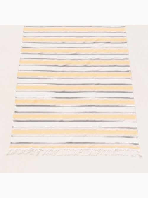 Serviette paréo de plage, tissu en relief, fouta - Gamusi. - Kiabi