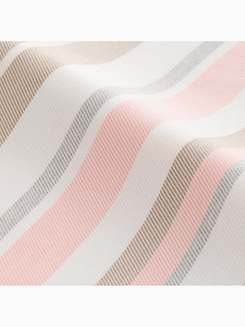 Serviette paréo de plage, tissu en relief, fouta - Gamusi. Rose/Multicolore - Kiabi