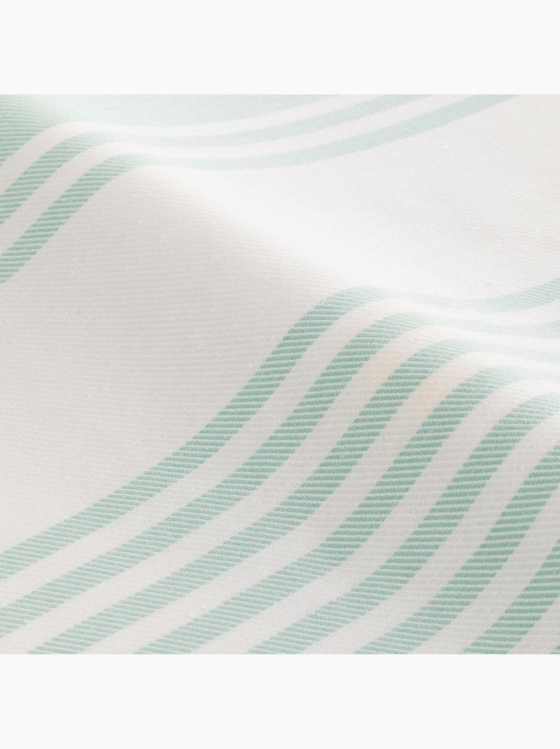 Serviette paréo de plage, tissu en relief, fouta - Gamusi. Vert d'eau - Kiabi