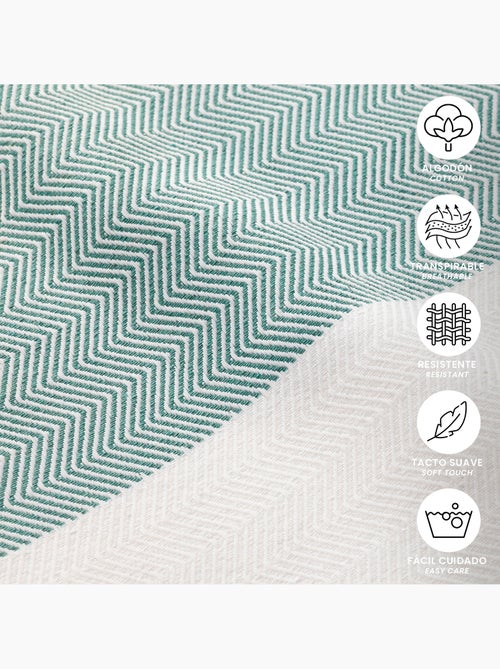 Serviette paréo de plage, tissu en relief, fouta - Gamusi. - Kiabi