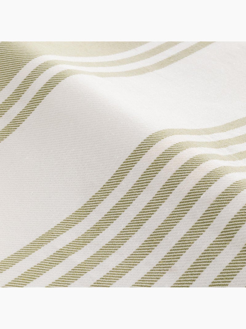 Serviette paréo de plage, tissu en relief, fouta - Gamusi. Vert - Kiabi