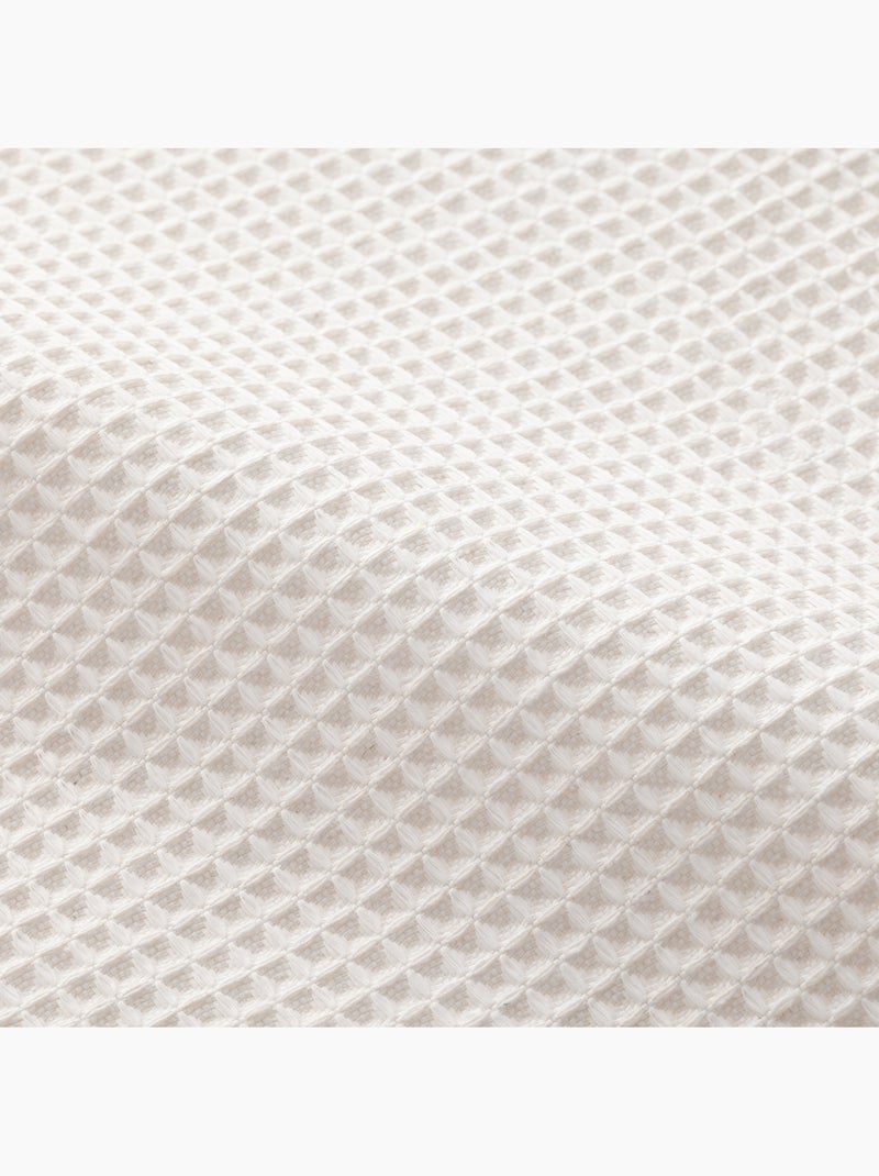 Serviette paréo de plage, tissu nid d’abeille, fouta - Gamusi. Blanc - Kiabi