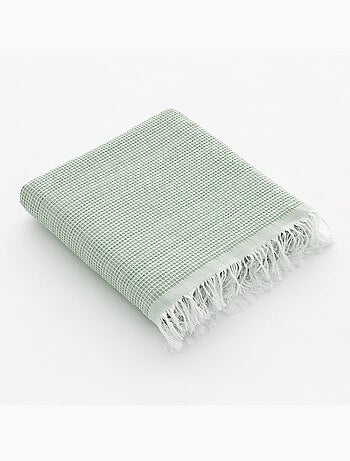 Serviette paréo de plage, tissu nid d’abeille, fouta - Gamusi.