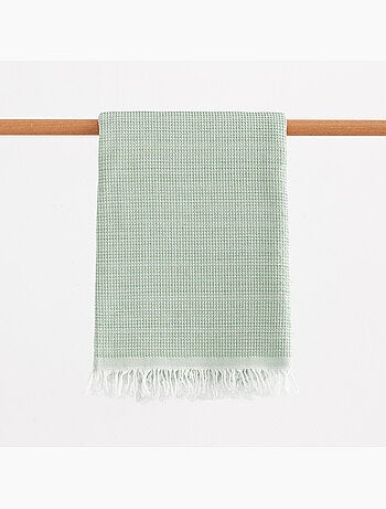 Serviette paréo de plage, tissu nid d’abeille, fouta - Gamusi.