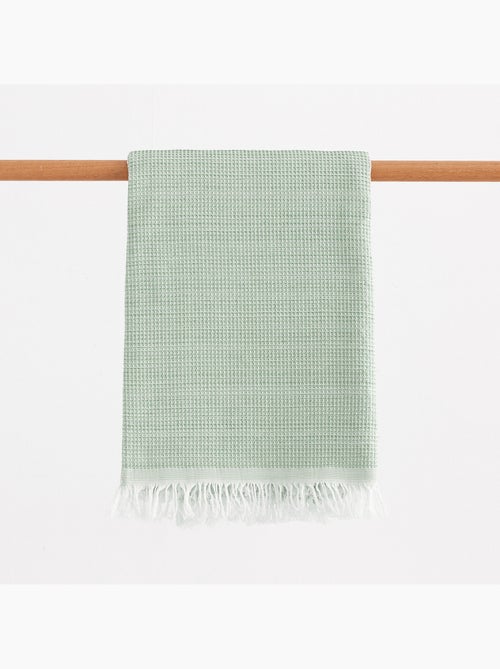 Serviette paréo de plage, tissu nid d’abeille, fouta - Gamusi. - Kiabi
