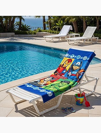 Serviette polyester Avengers