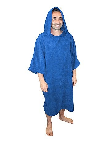 Serviette poncho de bain ou de plage - Adulte - Vivezen