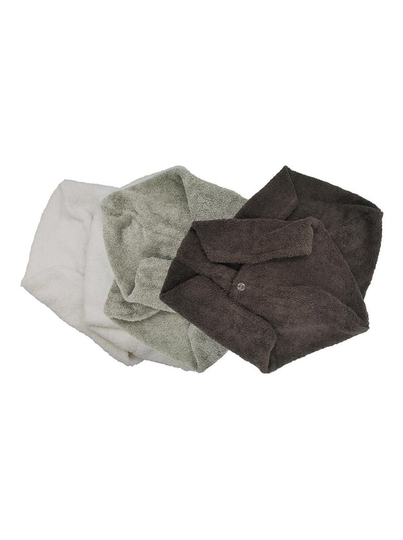 Serviette Sèche Cheveux Marron - Kiabi