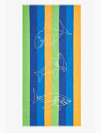 Serviette shark garçon penti