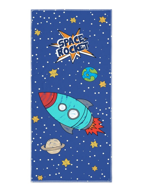 Serviette Space rocket "Happyfriday" - Kiabi Serviette Space rocket "Happyfriday" - Kiabi