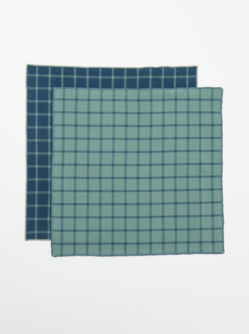 Serviettes de table - Lot de 2 - Kiabi Home - Kiabi Serviettes de table - Lot de 2 - Kiabi Home - Kiabi