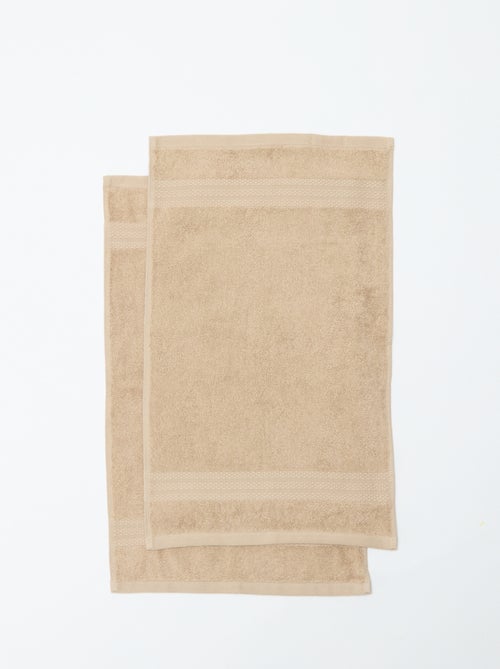 Serviettes invités 30 x 50 cm - Kiabi Home - Kiabi Serviettes invités 30 x 50 cm - Kiabi Home - Kiabi