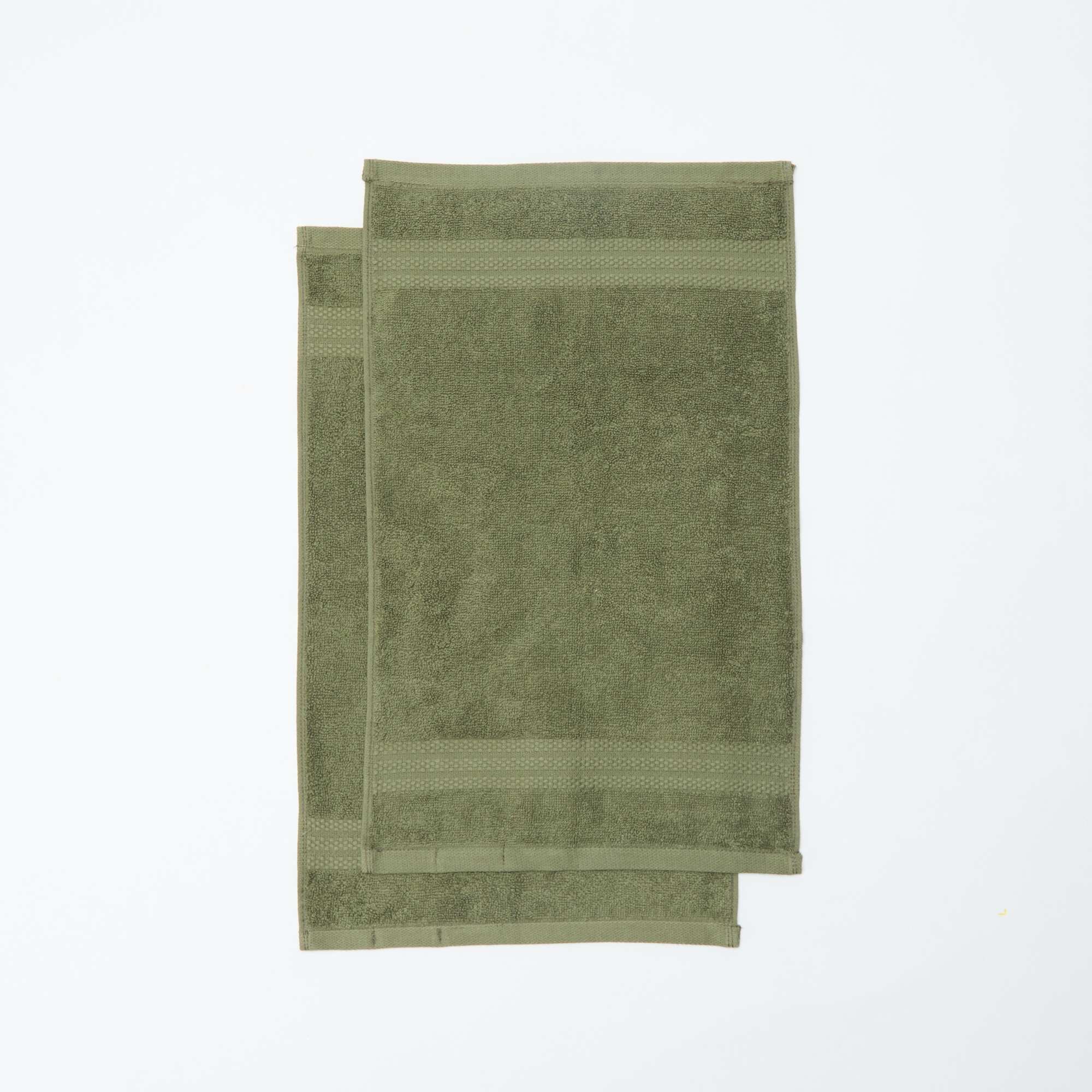 x2 Lot de 2 serviettes change tout terrain verte