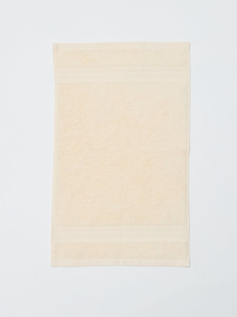 Serviettes invités (30x50 cm) - Kiabi Home Blanc - Kiabi