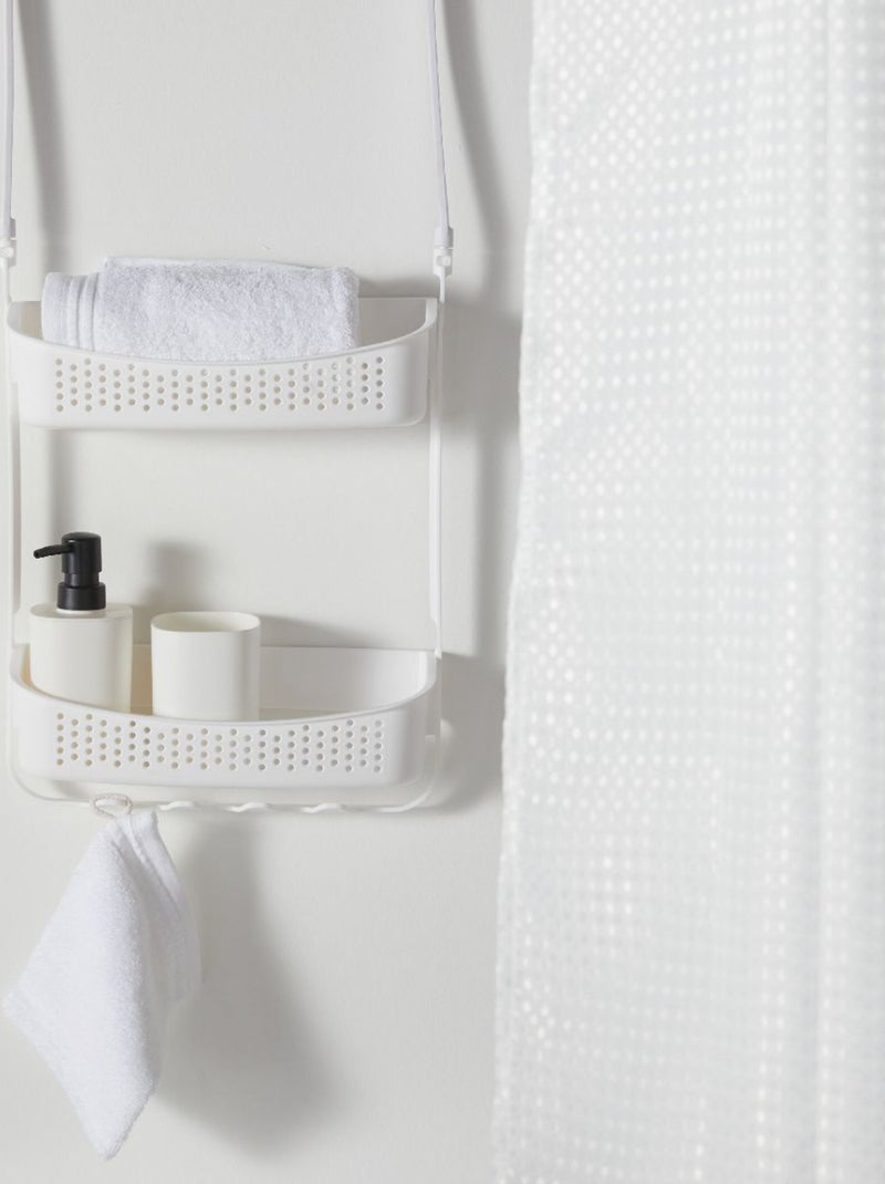 Serviteur de douche 2 niveaux BATHROOM Blanc - Kiabi
