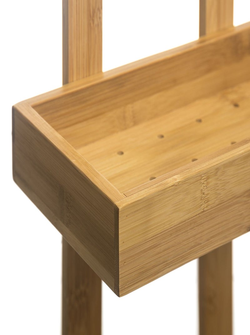 Serviteur de douche 2 niveaux en bambou Marron - Kiabi