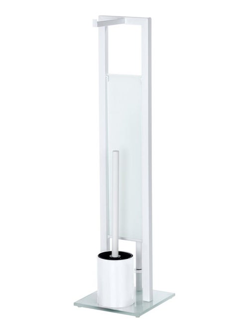 Serviteur WC en acier et verre RIVALTA - Kiabi
